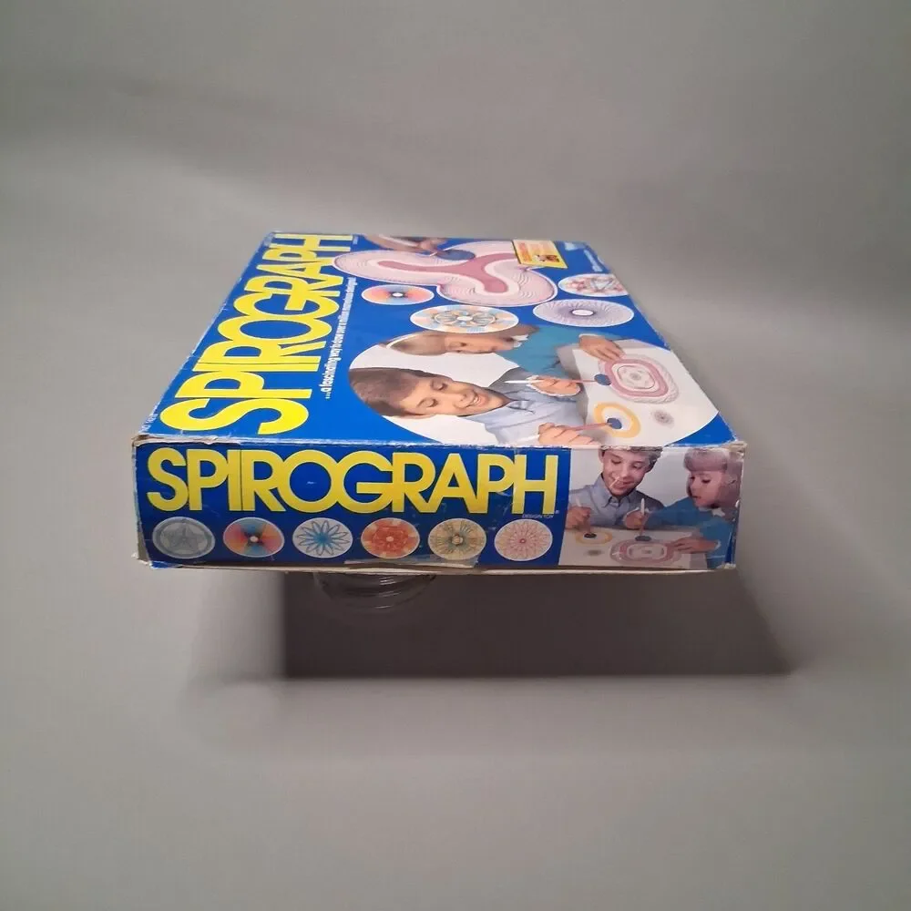 Vintage‎ 1990's SPIROGRAPH Board Game Celebrating 25 Years Edition Incomplete